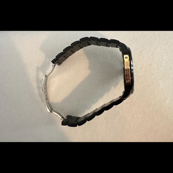 Coach watch gun metal black with copper accents approximately 42 to 43 mm face - Picture 4 of 6